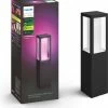 Lampe Sur Pied Philips Hue Impress - Ambiance White Et Couleur - Basse - 12V - Extension - Extérieur