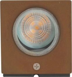 KS Verlichting - Applique D'extérieur - Geo Down Corten - Lampe D'extérieur - Applique - Acier Corten - Couleur Rouille -Glass Vases Boutique de vente 1133x1200 1