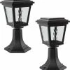 KS Verlichting - Arosa Base Solar - Lot De 2 Pièces - Lampe D'extérieur à énergie Solaire - éclairage De Jardin Solaire - Lampe De Jardin - Lampe D'extérieur Avec Capteur
