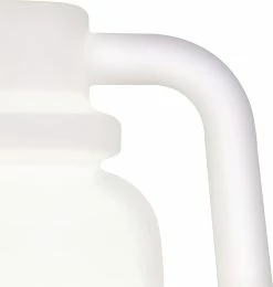 QAZQA Storm - Lampe D'extérieur Moderne à LED Smart | Lampadaire Pour Extérieur Avec WiFi - 1 Lumière - H 110 Cm - Wit - Éclairage Extérieur -Glass Vases Boutique de vente 1139x1200