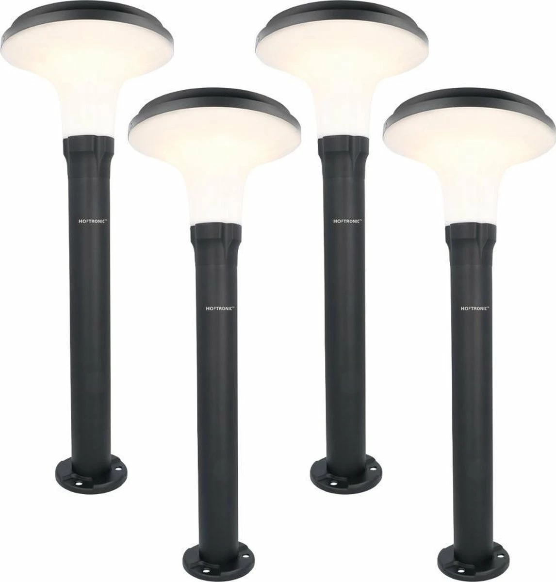 4x HOFTRONIC Layton - Éclairage De Chemin De Lampe Solar à LED 4.5W 3000K IP65 Brûle 12 Heures Sur Une Charge De Batterie - Éclairage De Jardin à L'énergie Solaire Lampe D'extérieur Solar 1 4x HOFTRONIC Layton - Éclairage De Chemin De Lampe Solar à LED 4.5W 3000K IP65 Brûle 12 Heures Sur Une Charge De Batterie - Éclairage De Jardin à L'énergie Solaire Lampe D'extérieur Solar