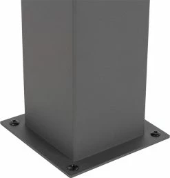 QAZQA Danemark - Lampe D'extérieur Sur Pied Moderne | Lampadaire Pour Extérieur - 1 Lumière - H 30 Cm - Gris Foncé - Éclairage Extérieur -Glass Vases Boutique de vente 1149x1200 1