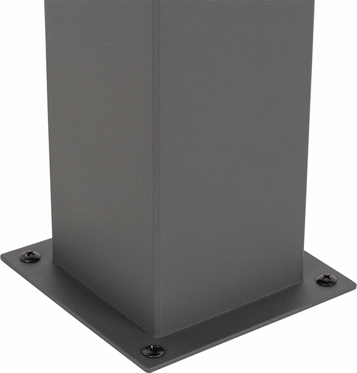 QAZQA Danemark - Lampe D'extérieur Sur Pied Moderne | Lampadaire D'extérieur - 1 Lumière - H 50 Cm - Gris Foncé - Éclairage Extérieur 5 QAZQA Danemark - Lampe D'extérieur Sur Pied Moderne | Lampadaire D'extérieur - 1 Lumière - H 50 Cm - Gris Foncé - Éclairage Extérieur – Image 5