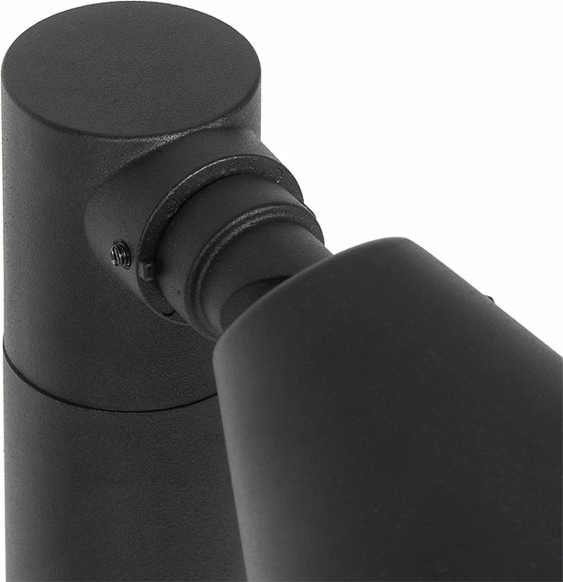 QAZQA Ciara - Lampe D'extérieur Sur Pied Moderne | Lampadaire D'extérieur - 1 Lumière - H 60 Cm - Zwart - Éclairage Extérieur 7 QAZQA Ciara - Lampe D'extérieur Sur Pied Moderne | Lampadaire D'extérieur - 1 Lumière - H 60 Cm - Zwart - Éclairage Extérieur – Image 7