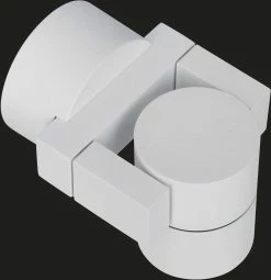 AEG Lampe Kristos LED Spot Mural Extérieur Blanc | 1x LED 4W Intégrée (puce COB), (360lm, 3000K) | Échelle De A ++ à E. | Indice De Protection IP: 54 - Résistant Aux éclaboussures -Glass Vases Boutique de vente 1162x1200 2