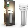 Lampe Sur Pied Philips Hue Tuar - Blanc - 1 Point Lumineux - Acier Inoxydable - Bas - Extérieur