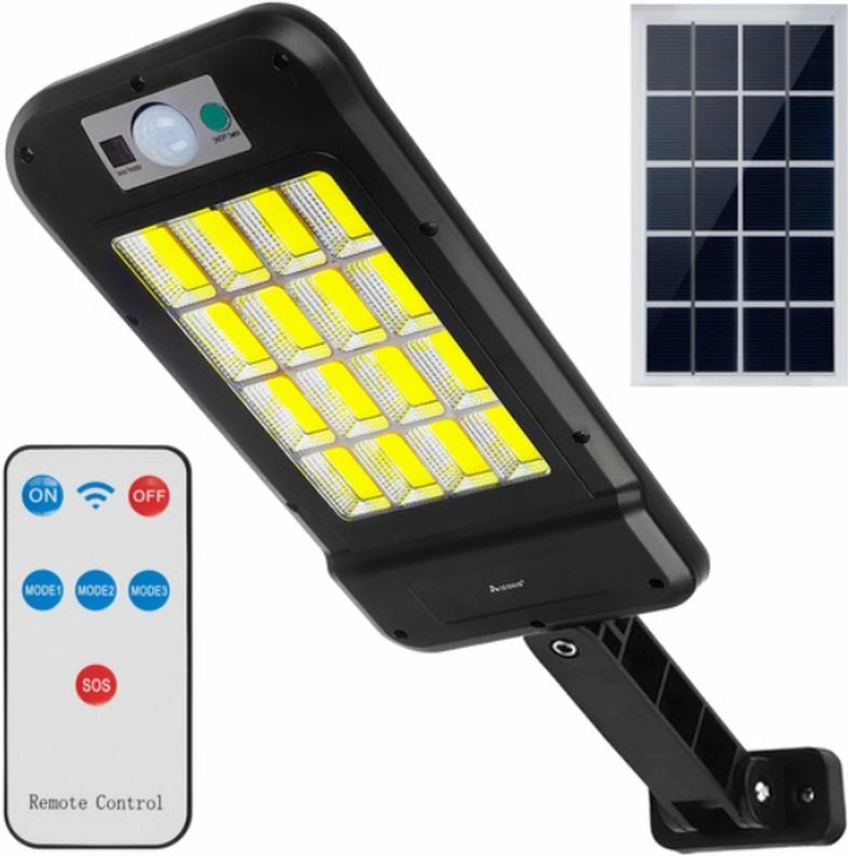Izoxis 240 LED COB Réverbère Solar / Lampadaire Solaire - Lampe Extérieure Avec Panneau Solaire LED - Solar 1 Izoxis 240 LED COB Réverbère Solar / Lampadaire Solaire - Lampe Extérieure Avec Panneau Solaire LED - Solar