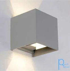 Quick Retail Applique LED - Lampe D'extérieur - Éclairage Extérieur Extérieur - Éclairage LED étanche - Vente Quick - Grijs -Glass Vases Boutique de vente 1197x1200