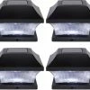 Lampe Solar Extérieure - Set De 4 Pièces - Capteur Jour & Nuit - Éclairage Jardin - Étanche - Capteur Extérieur & Jardin - Éclairage Extérieur - Rheme
