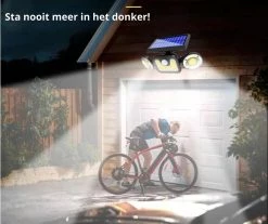 RNA Lightning & Decoration Lampe D'extérieur Avec Détecteur De Mouvement - Éclairage Extérieur Énergie Solaire - Capteur - Solar - Capteur Jour Nuit - 100 LEDS - Zwart - Très Lumineux -Glass Vases Boutique de vente 1200x1004 4