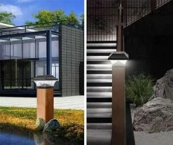 Lampe Solar Extérieure - Set De 4 Pièces - Capteur Jour & Nuit - Éclairage Jardin - Étanche - Capteur Extérieur & Jardin - Éclairage Extérieur - Rheme -Glass Vases Boutique de vente 1200x1004 5