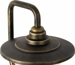 QAZQA Bruges - Lampe D'extérieur Sur Pied Classique | Lampadaire D'extérieur - 1 Lumière - H 100 Cm - Or/ Laiton - Éclairage Extérieur -Glass Vases Boutique de vente 1200x1032