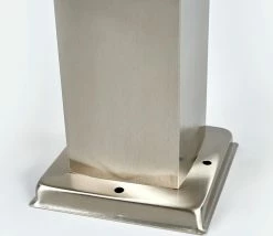 Lindby - Lampe D'extérieur - 1lumière - Acier Inoxydable, Polycarbonate - H: 45 Cm - E27 - Acier Inoxydable, Blanc -Glass Vases Boutique de vente 1200x1038