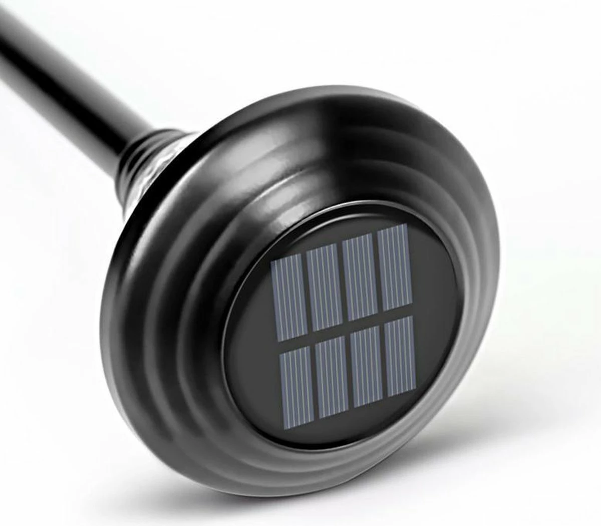 SANS MARQUE TDR - Lampe à Gazon Solar - Acier Inoxydable - Éclairage De Jardin Extérieur étanche - 4 PIECES PAR SET - Zwart- Lumière Jaune Chaude 2 SANS MARQUE TDR - Lampe à Gazon Solar - Acier Inoxydable - Éclairage De Jardin Extérieur étanche - 4 PIECES PAR SET - Zwart- Lumière Jaune Chaude – Image 2