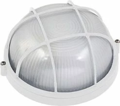 BES LED Éclairage De Jardin LED - Lampe D'extérieur - Regibus - Mur - Aluminium Blanc Mat - E27 - Rond