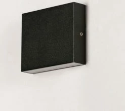 Lumidora Applique 74098 - LED Intégrée - 3.0 Watt - 255 Lumen - 2700 Kelvin - Zwart - Métal - Lampe D' Extérieur - Lampe De Lumidora - IP54 -Glass Vases Boutique de vente 1200x1063