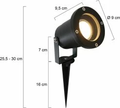 Lampe D'Extérieur Moderne - Steinhauer - Glas - Moderne - GU10 - L: 9cm - Pour Extérieur - Salon - Salle à Manger - Zwart -Glass Vases Boutique de vente 1200x1073 1