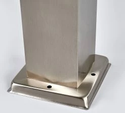 Lindby - Lampe D'extérieur - 1lumière - Acier Inoxydable, Polycarbonate - H: 45 Cm - E27 - Acier Inoxydable, Blanc -Glass Vases Boutique de vente 1200x1082