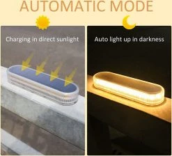 Lot De 4 Lampes Solaires D'extérieur Lacasa 30 LED Lampe Solaire De Jardin IP68 étanche Auto On/Off éclairage Solaire Pour Jardin Escaliers Chemins Allée Patio Pont (blanc Chaud 2700 K)