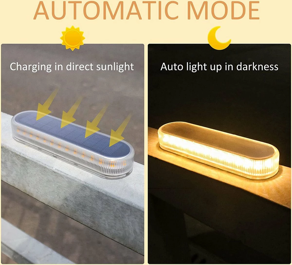 Lot De 4 Lampes Solaires D'extérieur Lacasa 30 LED Lampe Solaire De Jardin IP68 étanche Auto On/Off éclairage Solaire Pour Jardin Escaliers Chemins Allée Patio Pont (blanc Chaud 2700 K) 1 Lot De 4 Lampes Solaires D'extérieur Lacasa 30 LED Lampe Solaire De Jardin IP68 étanche Auto On/Off éclairage Solaire Pour Jardin Escaliers Chemins Allée Patio Pont (blanc Chaud 2700 K)