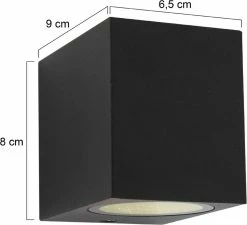 Lampe D'Extérieur Moderne - Steinhauer - Glas - Moderne - GU10 - L: 10cm - Pour Extérieur - Salon - Salle à Manger - Zwart -Glass Vases Boutique de vente 1200x1092 1