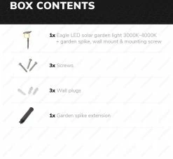 HOFTRONIC Eagle - Spot LED Solar Jardin - 3000K Et Dual Bicolore - 4 Modes D'éclairage - Etanche IP65 - Prick Spot Spot Au Sol - Lampe Solaire D'extérieur Avec Interrupteur Crépusculaire 38 HOFTRONIC Eagle - Spot LED Solar Jardin - 3000K Et Dual Bicolore - 4 Modes D'éclairage - Etanche IP65 - Prick Spot Spot Au Sol - Lampe Solaire D'extérieur Avec Interrupteur Crépusculaire -Glass Vases Boutique de vente 1200x1105