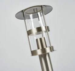 Lindby - Lampe D'extérieur - 1lumière - Acier Inoxydable, Polycarbonate - H: 50 Cm - E27 - Acier Inoxydable, Transparent 13 Lindby - Lampe D'extérieur - 1lumière - Acier Inoxydable, Polycarbonate - H: 50 Cm - E27 - Acier Inoxydable, Transparent -Glass Vases Boutique de vente 1200x1136