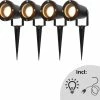 Spots De Jardin Proventa Longlife Plein Air Lampe LED - Multipack - Résistant Aux Intempéries