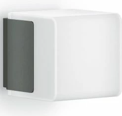 Steinel LED Extérieur Cubo - L 835 LED IHF - Lampe à Capteur - Détecteur De Mouvement - Bluetooth - Anthracite