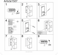Lampe D'Extérieur Moderne - Steinhauer - Plastique - Moderne - LED - L: 22cm - Pour Extérieur - Salon - Salle à Manger - Zwart -Glass Vases Boutique de vente 1200x1144