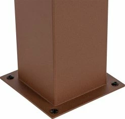 QAZQA Danemark - Lampe D'extérieur Sur Pied Industrielle | Lampadaire D'extérieur - 1 Lumière - H 30 Cm - Brun Rouille - Industriel - Éclairage Extérieur -Glass Vases Boutique de vente 1200x1147 3