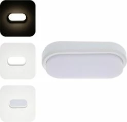 Proventa Lampe D' Extérieur LED Bull Eye De Sous-sol - LED' Plein Air Résistante Aux Intempéries Modèle Bulleye - 22 Cm