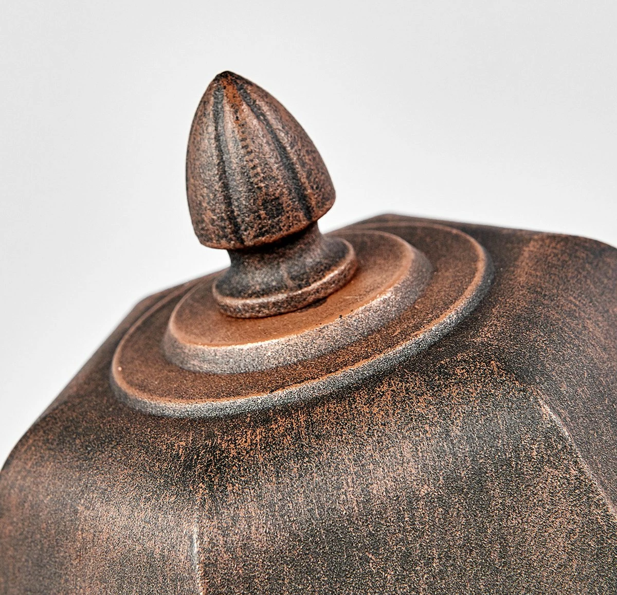 Lindby - Lampe Sur Pied - 1 Lumière - Aluminium, Verre - H : 38,9 Cm - E27 - Rouille, Transparent 5 Lindby - Lampe Sur Pied - 1 Lumière - Aluminium, Verre - H : 38,9 Cm - E27 - Rouille, Transparent – Image 5