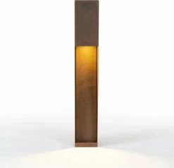 KS Verlichting - Lampe D'extérieur Levi Terrace - Lampe De Jardin Corten - Couleur Rouille - Acier Corten - Lampadaire - éclairage De Chemin -Glass Vases Boutique de vente 1200x1157