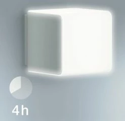 Steinel LED Extérieur Cubo - L 830 LED IHF - Lampe à Capteur - Détecteur De Mouvement - Bluetooth - Argent -Glass Vases Boutique de vente 1200x1161