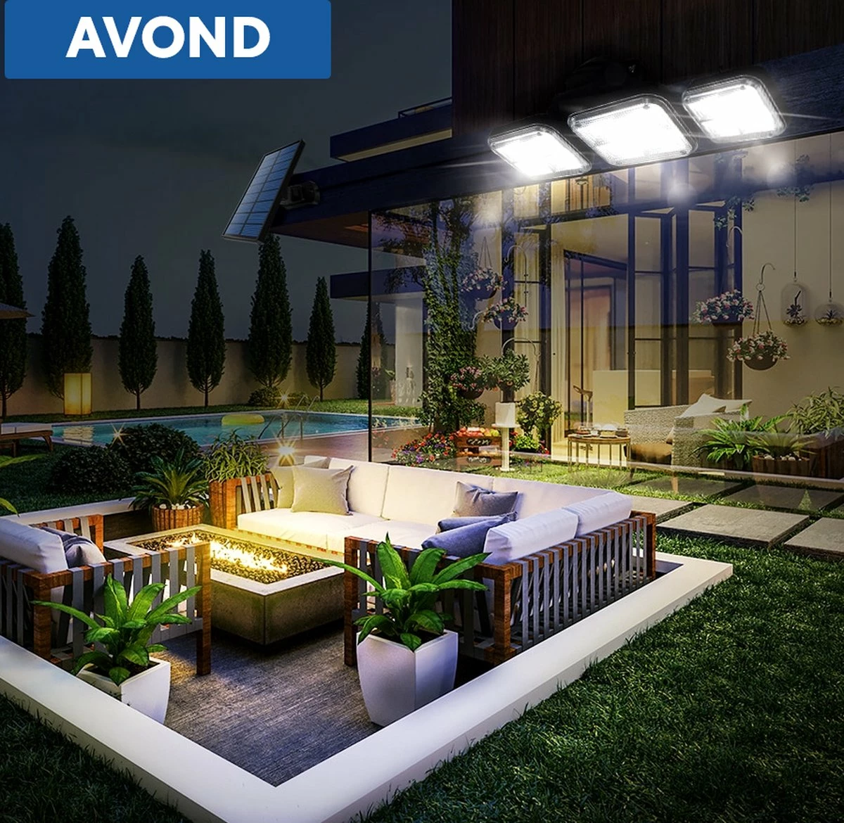 FlowShop -Éclairage Solar Éclairage Extérieur Led 20W - Siècle Des Lumières Solaire - Panneaux Lampe Solar - Rotatif Avec Capteur - Trois Positions 6 FlowShop -Éclairage Solar Éclairage Extérieur Led 20W - Siècle Des Lumières Solaire - Panneaux Lampe Solar - Rotatif Avec Capteur - Trois Positions – Image 6