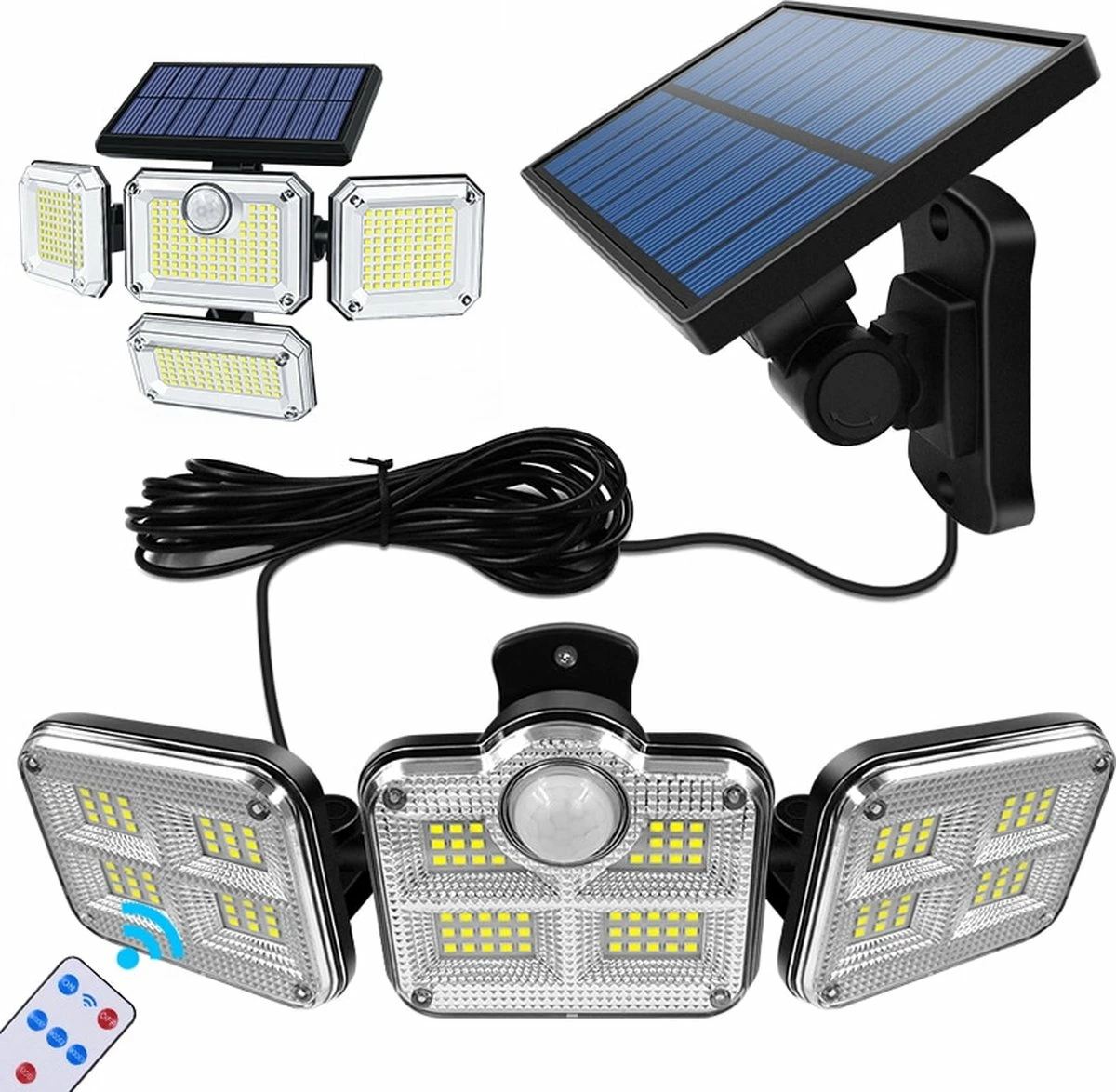 FlowShop -Éclairage Solar Éclairage Extérieur Led 20W - Siècle Des Lumières Solaire - Panneaux Lampe Solar - Rotatif Avec Capteur - Trois Positions 4 FlowShop -Éclairage Solar Éclairage Extérieur Led 20W - Siècle Des Lumières Solaire - Panneaux Lampe Solar - Rotatif Avec Capteur - Trois Positions – Image 4