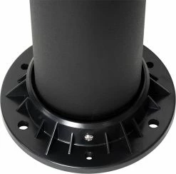 QAZQA Kiki - Lampe D'extérieur Sur Pied Moderne | Lampadaire D'extérieur - 1 Lumière - H 700 Mm - Zwart - Éclairage Extérieur -Glass Vases Boutique de vente 1200x1185 1