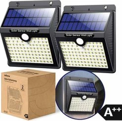 SANS MARQUE Lampe D'extérieur Solar Avec Détecteur De Mouvement - Lumière Wit - Eclairage De Jardin à L'énergie Solaire - Étanche IP65 - 2 Pièces - 97 LED - 2700K - Zwart 29 SANS MARQUE Lampe D'extérieur Solar Avec Détecteur De Mouvement - Lumière Wit - Eclairage De Jardin à L'énergie Solaire - Étanche IP65 - 2 Pièces - 97 LED - 2700K - Zwart -Glass Vases Boutique de vente 1200x1192 1