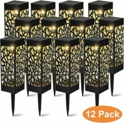 FDShop Eclairage De Jardin - 12 Pièces - énergie Solaire - Lanterne Solaire LED Blanche - éclairage De Chemin - Lampe De Jardin 11 FDShop Eclairage De Jardin - 12 Pièces - énergie Solaire - Lanterne Solaire LED Blanche - éclairage De Chemin - Lampe De Jardin -Glass Vases Boutique de vente 1200x1194 2