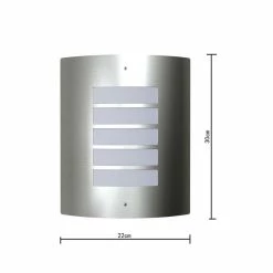 VidaXL - Lampe D'extérieur Lantern Acier Inoxydable Falerna 40369 -Glass Vases Boutique de vente 1200x1200 1009
