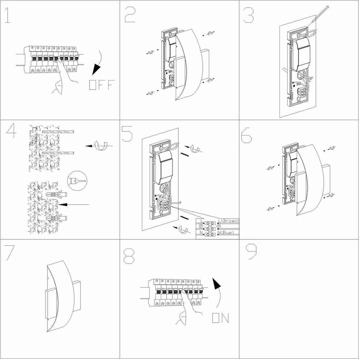 Lampe D'Extérieur Moderne - Steinhauer - Glas - Moderne - LED - L: 23,5cm - Pour Extérieur - Salon - Salle à Manger - Zwart 9 Lampe D'Extérieur Moderne - Steinhauer - Glas - Moderne - LED - L: 23,5cm - Pour Extérieur - Salon - Salle à Manger - Zwart – Image 9