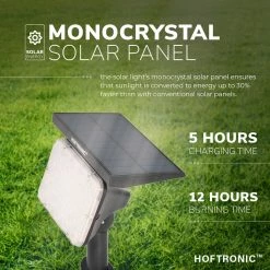 HOFTRONIC Eagle - Spot LED Solar Jardin - 3000K Et Dual Bicolore - 4 Modes D'éclairage - Etanche IP65 - Prick Spot Spot Au Sol - Lampe Solaire D'extérieur Avec Interrupteur Crépusculaire 27 HOFTRONIC Eagle - Spot LED Solar Jardin - 3000K Et Dual Bicolore - 4 Modes D'éclairage - Etanche IP65 - Prick Spot Spot Au Sol - Lampe Solaire D'extérieur Avec Interrupteur Crépusculaire -Glass Vases Boutique de vente 1200x1200 105