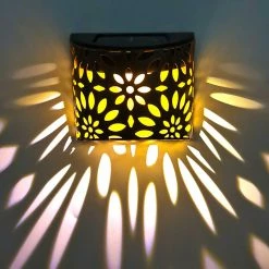 Ouryes Lampes Solar D'extérieur (6 Pièces) - Éclairage Solaire De Jardin - Lampe D'escalier - IP65 Waterproof- Pour Chemin, Jardin, Escaliers Et Clôtures - 2 Positions (LED Blanc Chaud, 7 Couleurs) -Glass Vases Boutique de vente 1200x1200 1073