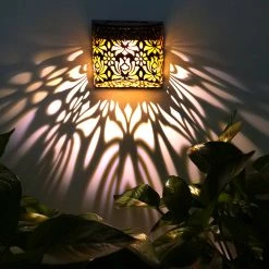 Ouryes Lampes Solar D'extérieur (6 Pièces) - Éclairage Solaire De Jardin - Lampe D'escalier - IP65 Waterproof- Pour Chemin, Jardin, Escaliers Et Clôtures - 2 Positions (LED Blanc Chaud, 7 Couleurs) -Glass Vases Boutique de vente 1200x1200 1075