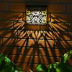 Ouryes Lampes Solar D'extérieur (6 Pièces) - Éclairage Solaire De Jardin - Lampe D'escalier - IP65 Waterproof- Pour Chemin, Jardin, Escaliers Et Clôtures - 2 Positions (LED Blanc Chaud, 7 Couleurs) -Glass Vases Boutique de vente 1200x1200 1077