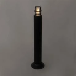 QAZQA Kiki - Lampe D'extérieur Sur Pied Moderne | Lampadaire D'extérieur - 1 Lumière - H 700 Mm - Zwart - Éclairage Extérieur -Glass Vases Boutique de vente 1200x1200 1086