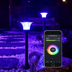 Lueas® Lampe De Jardin Solar Contrôlable Par Application - Éclairage Extérieur Solaire - Éclairage De Jardin Smart - Siècle Des Lumières De Chemin - Siècle Des Lumières D'allée -Glass Vases Boutique de vente 1200x1200 1093