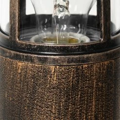 QAZQA Kiki - Lampe D'extérieur Sur Pied Moderne | Lampadaire D'extérieur - 1 Lumière - H 500 Mm - Or/ Laiton - Éclairage Extérieur -Glass Vases Boutique de vente 1200x1200 1108