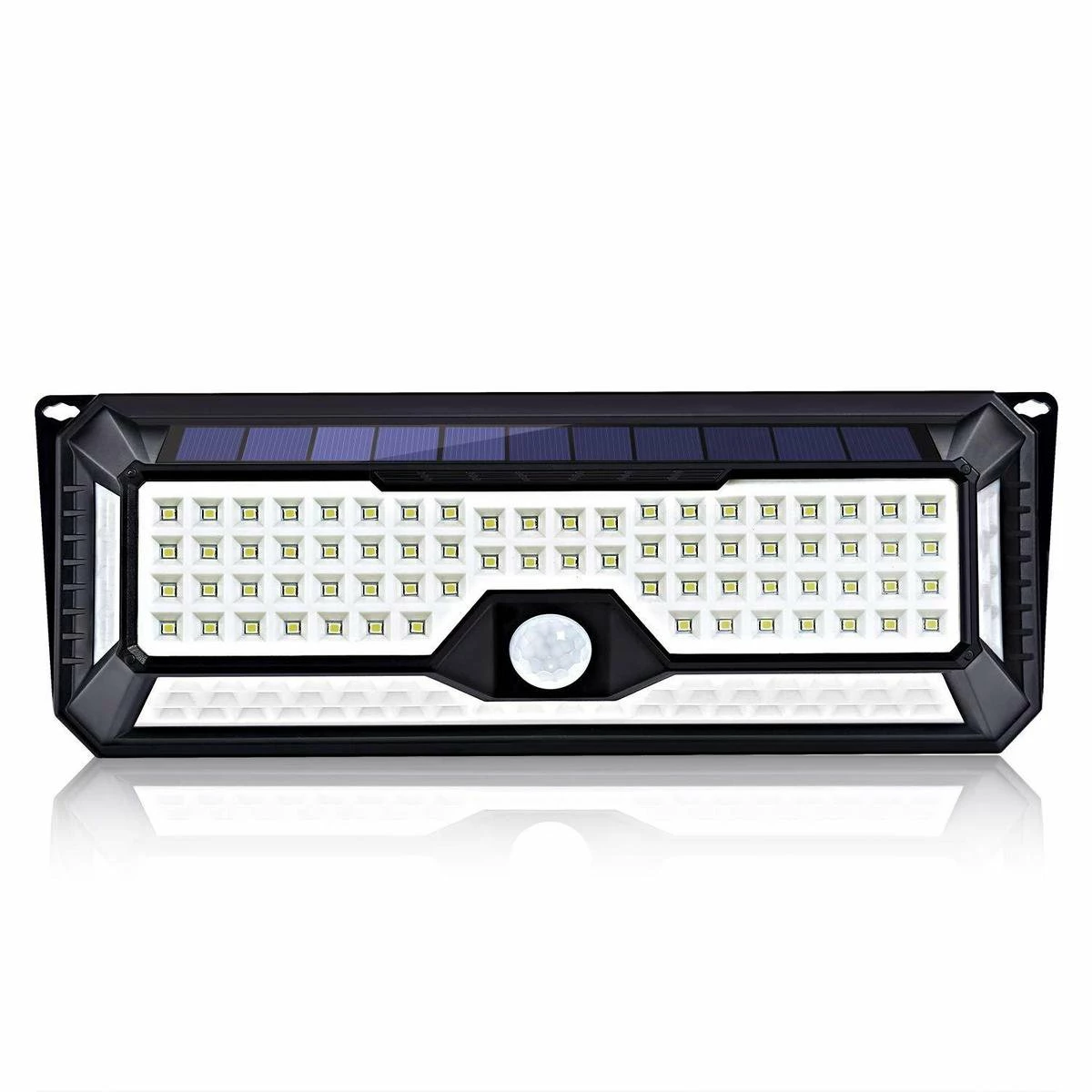 Lampe Solar SensaHome 136 LED Avec Détecteur De Mouvement Et Capteur De Nuit - Éclairage Extérieur - Lampe Intelligente - Éclairage De Jardin à L'énergie Solaire - Étanche IP65 - Pour Jardin/ Mur / Allée 2 Lampe Solar SensaHome 136 LED Avec Détecteur De Mouvement Et Capteur De Nuit - Éclairage Extérieur - Lampe Intelligente - Éclairage De Jardin à L'énergie Solaire - Étanche IP65 - Pour Jardin/ Mur / Allée – Image 2